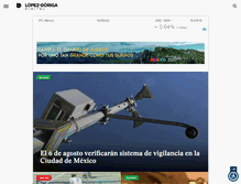 Tablet Screenshot of lopezdoriga.com